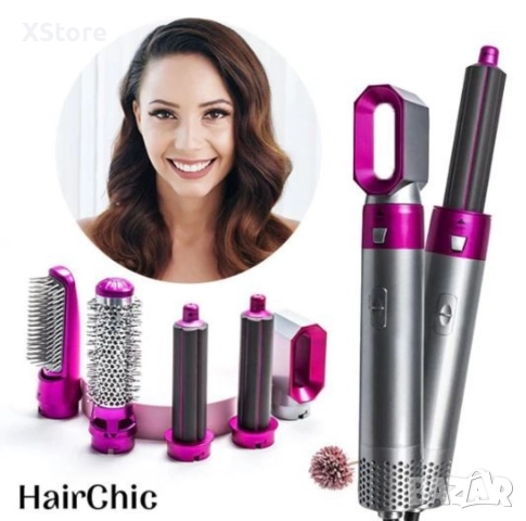 Маша за коса с 5 приставки, снимка 14 - Маши за коса - 52588846