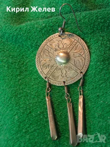ЕТНО СТИЛ ОБЕЦА от БЯЛ МЕТАЛ / САЧАН РЪЧНО ХУДОЖЕСТВЕНО ГРАВИРАНА СТАВА и За МЕДАЛЬОН 49899, снимка 18 - Антикварни и старинни предмети - 49601385