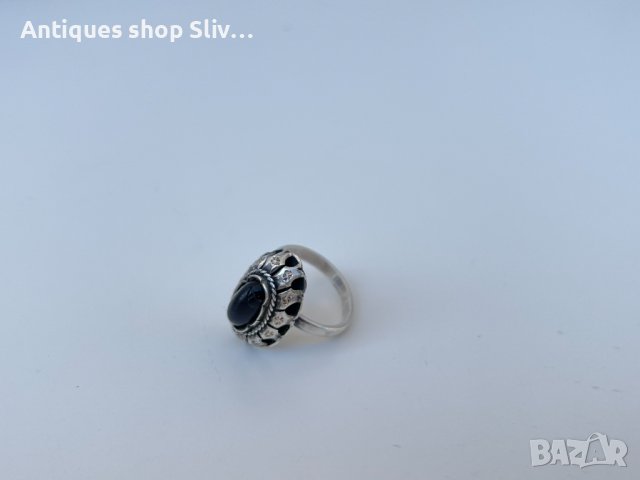 Невероятен, ръчно изработен сребърен пръстен. №2423, снимка 1 - Пръстени - 36935039
