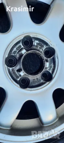 Алуминиеви джанти, 15 цола, с външни гуми, снимка 7 - Гуми и джанти - 49424562