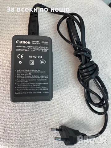 Оригинално зарядно за фотоапарат Canon CB-2LWE. За зареждане на литиево-йонни батерии NB-2L/NB, снимка 5 - Батерии, зарядни - 47684675