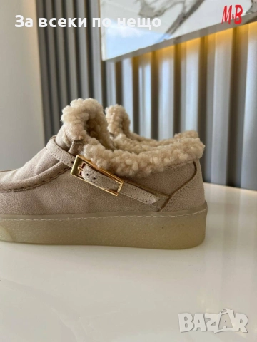 Miu Miu Дамски Меки И Топли Обувки Миу Миу - Налични Различни Цветове  Код SK254, снимка 8 - Дамски ежедневни обувки - 52596402