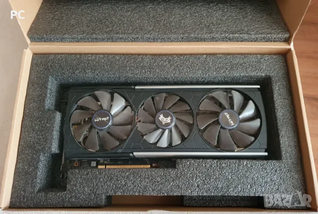 Видео карта RX 5700 XT 8GB Sapphire nitro+ Special edition + Furmark 10мин сменана паста/падове