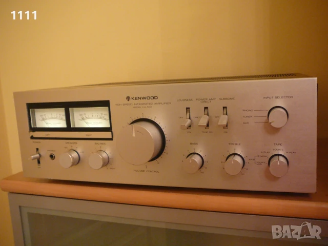 KENWOOD KA-501, снимка 3 - Ресийвъри, усилватели, смесителни пултове - 50549967