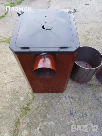 Печка чудо звезда / Печка на дърва, снимка 6 - Отоплителни печки - 52897123