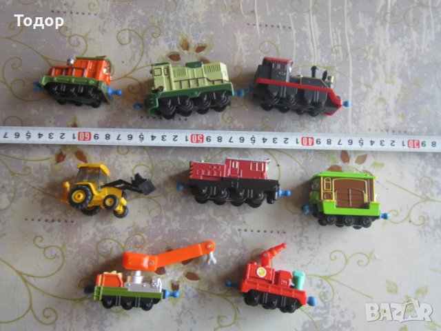 Детски играчки влак локомотив вагон фадрома фигурка