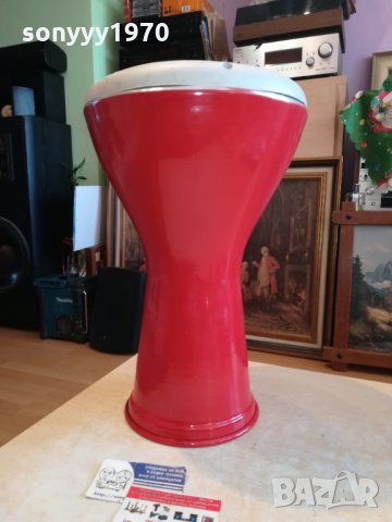 ГОЛЯМА ТАРАМБУКА-41Х26СМ ВНОС СИРИЯ 1401221822, снимка 4 - Ударни инструменти - 35437861