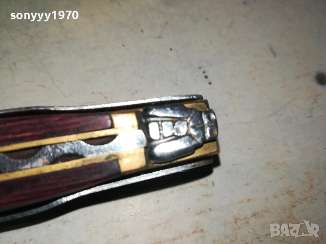 LAGUIOLE-РЕТРО НОЖКА-ВНОС FRANCE 0710251924, снимка 16 - Антикварни и старинни предмети - 51978935