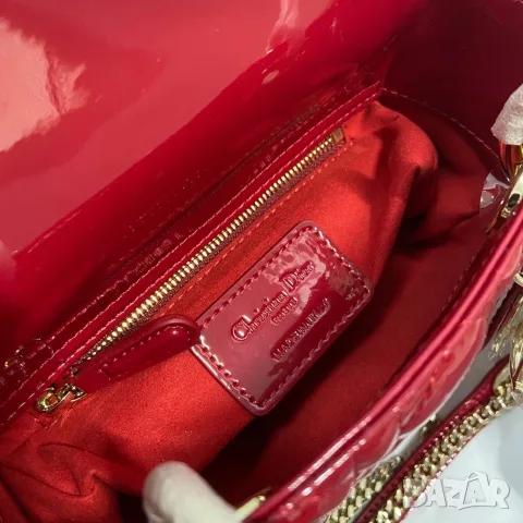 Christian Dior Lady Dior Mini – 20 см , снимка 5 - Чанти - 56467583