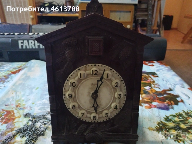 Часовник Кукувица за ремонт, снимка 3 - Антикварни и старинни предмети - 52157639