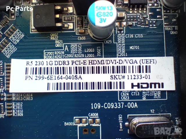 Видео карта Sapphire AMD Radeon R5 230,1Gb DDR3, снимка 2 - Видеокарти - 47737152