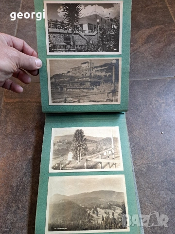 албум със стари черно-бели пощенски картички от България 34/4, снимка 7 - Колекции - 54134614