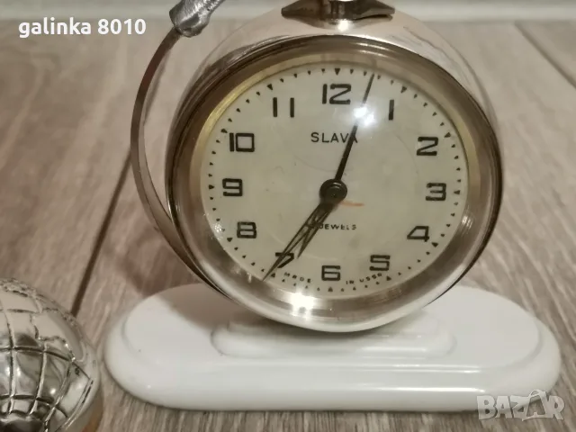 Стар рядък будилник, снимка 4 - Антикварни и старинни предмети - 55903583