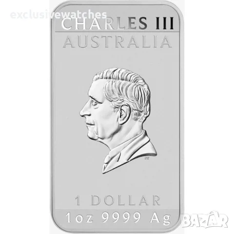1 oz Сребърна Правоъгълна Цветна Монета Лунар Кон Австралия 2026, снимка 9 - Нумизматика и бонистика - 55830071