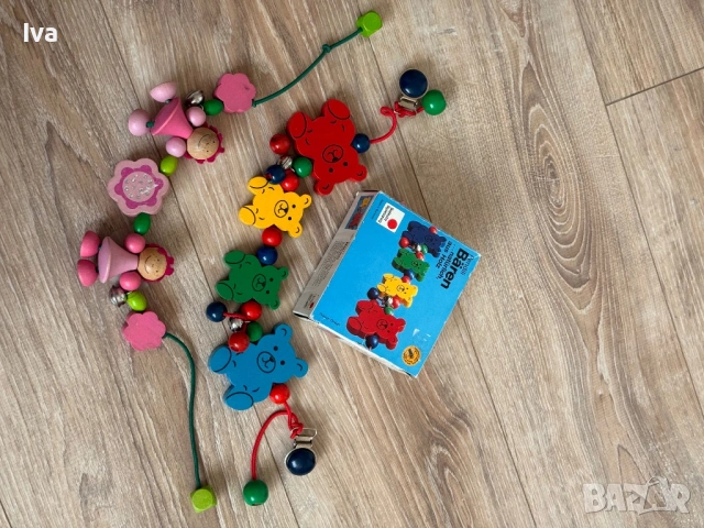 Дървени играчки hape eichhorn little dutch goki и книжки, снимка 6 - Образователни игри - 53935034