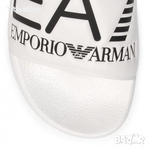 Дамски чехли EA7 Emporio Armani, снимка 4 - Чехли - 30767524