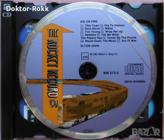 Elton John – Ice On Fire (1998, 2 CD), снимка 3 - CD дискове - 38334090