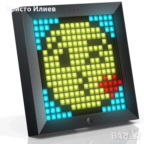 Фоторамка цифрова с пиксели 16 х 16 RGB LED програмируема Divoom Pixoo, снимка 7 - Лед осветление - 52465119