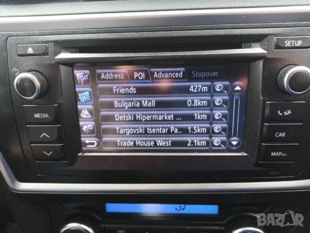 🚗 2025 карта Toyota Touch & Go ъпдейт навигация Тойота Avensis Auris RAV4 Corolla Hilux Yaris Verso, снимка 16 - Навигация за кола - 36347418