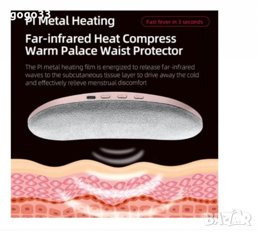 Менструален термо колан