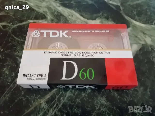 TDK D-60 /USA/ аудио касета