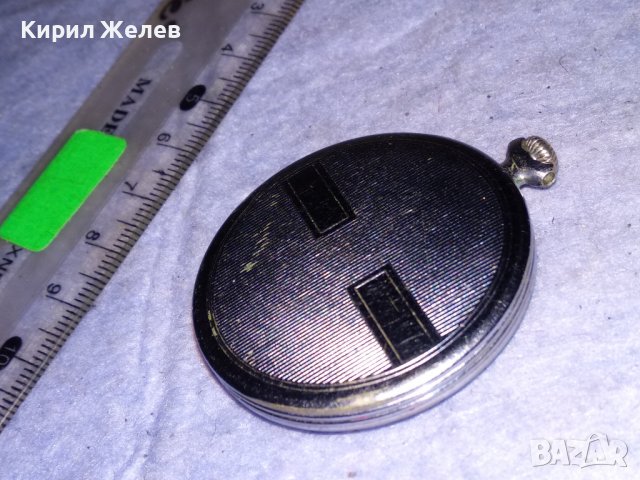 МОЛНИЯ СТАР РУСКИ ДЖОБЕН ЧАСОВНИК МЕХАНИЧЕН МЪЛНИЯ СССР 19619, снимка 3 - Антикварни и старинни предмети - 40060100