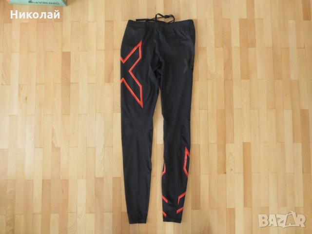 2XU Compression Tights men black-red , снимка 4 - Спортни дрехи, екипи - 32105107