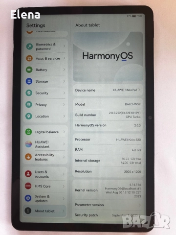 Huawei MatePad 10.4’’ 2020, снимка 3 - Таблети - 51550239