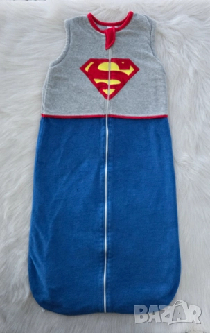 Детски спален чувал Супермен 2- 4 години , снимка 10 - Спални чували за бебета и деца - 52500022