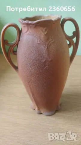 Стара вазичка керамика, снимка 3 - Вази - 48921380