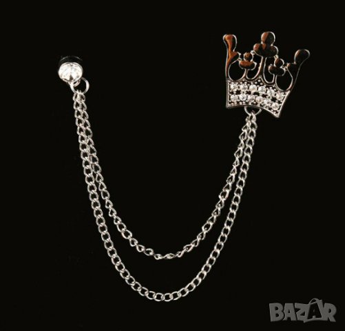 Брошка Корона, снимка 1