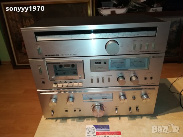 nordmende ampli+tuner+deck-switzerland 1410202237, снимка 3 - Ресийвъри, усилватели, смесителни пултове - 30422782