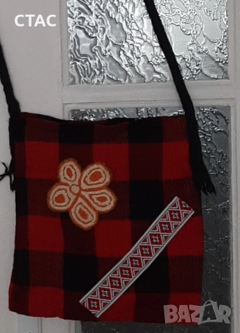 Нова,ръчно изработена торбичка иДве ножчета от 80-те/7лв двете