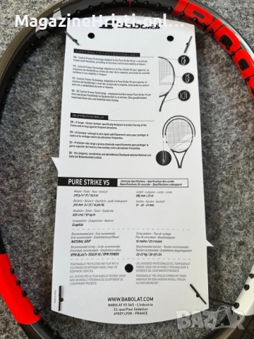 Babolat Pure Strike VS, снимка 2 - Тенис - 52318374