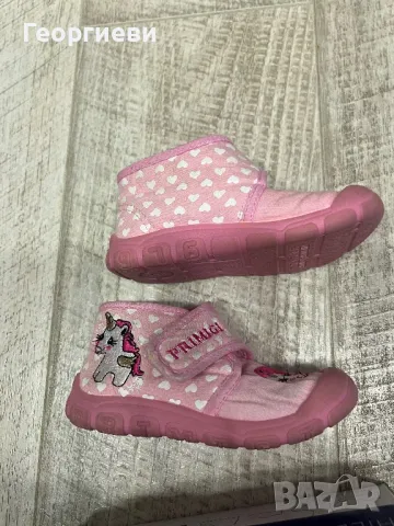 Бебешки пантофи primigi 24 номер , снимка 4 - Детски пантофи - 49132300