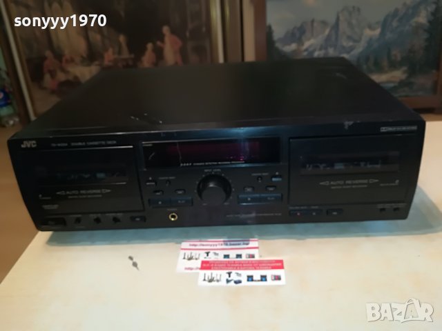 JVC TD-W254BK 3MOTOR REVERSE DECK X2 GERMANY 0507221302, снимка 6 - Декове - 37293138