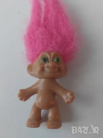 РЕТРО СТАРА ИГРАЧКА Трол Troll - възможност за поставяне на молив , снимка 3 - Колекции - 48855588