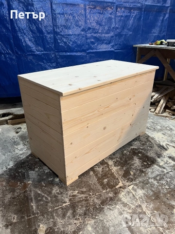 Ракла,сандък изцяло от масив,чам, снимка 4 - Ракли - 52775141