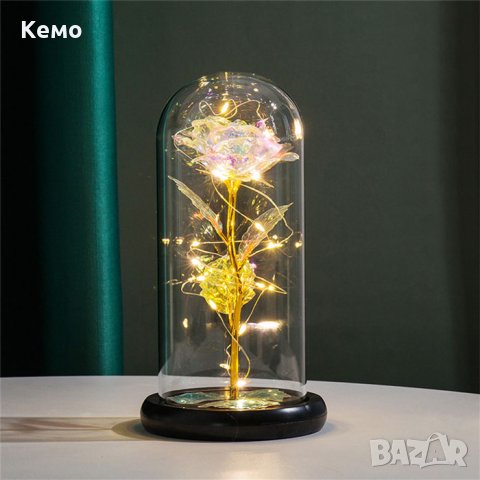 Светеща вечна роза - подари с любов, снимка 11 - Романтични подаръци - 44193756