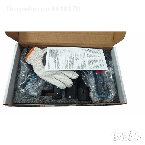 Професионален комплект който се състои от акумулаторен ъглошлайф и акумулаторен винтоверт - включващ, снимка 4 - Винтоверти - 52038296