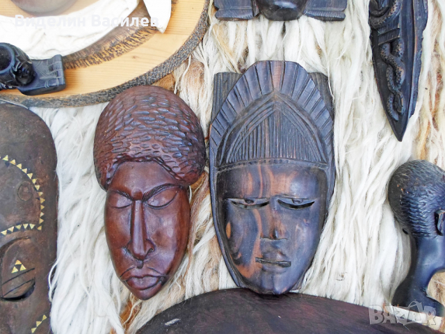 Африкански маски/статуетки, снимка 5 - Други ценни предмети - 36560867