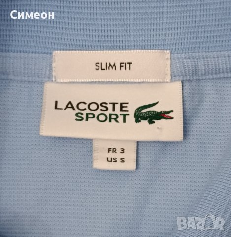 Lacoste Polo Shirt оригинална тениска S памучна поло фланелка, снимка 3 - Тениски - 42685916