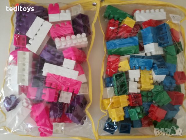 Детска играчка Конструктор в плик 80 части