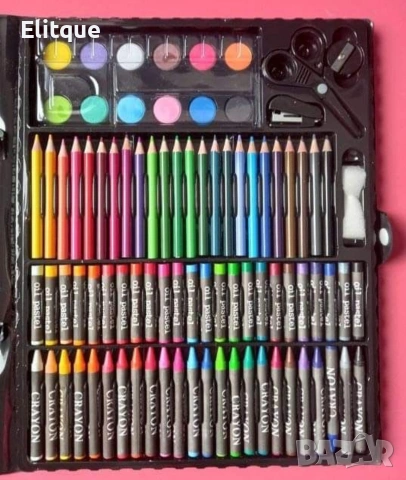 Комплект за рисуване – 150 части, снимка 2 - Рисуване и оцветяване - 53372856