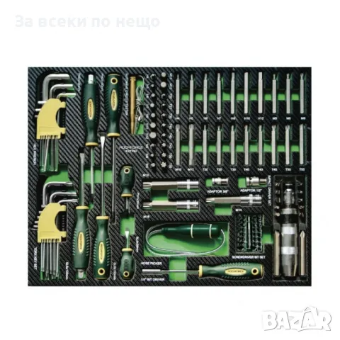 Шкаф с инструменти със 7 чекмеджета – 5 пълни RockForce, снимка 8 - Куфари с инструменти - 50322692