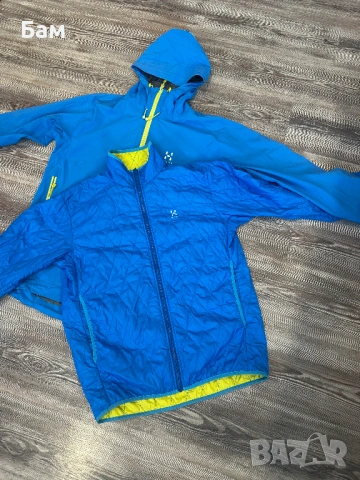 Мъжко!2 в 1 Haglofs L.I.M. Proof водонепромокаемо яке размер Л