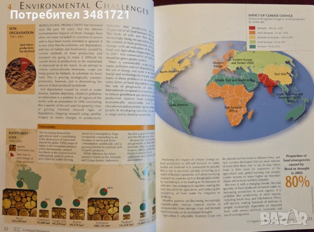 The Atlas of Food. Who Eats What, Where, and Why, снимка 5 - Енциклопедии, справочници - 53251736