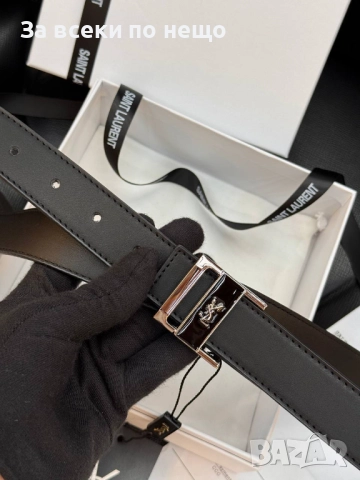 Yves Saint Laurent Колан Със Сертификат И Торбичка - Налични Различни Цветове Код SK256, снимка 4 - Колани - 52596448