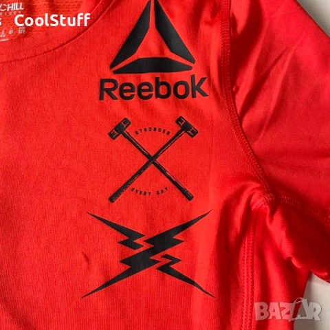 Дамска Спортна Тениска Reebok Размер S, снимка 2 - Тениски - 54099057