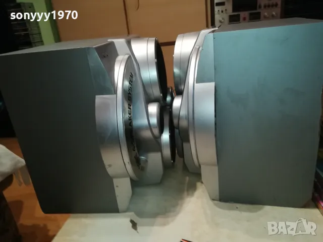 AIWA TWIN DRIVE-2БР ТОНКОЛОНИ 33Х29Х28СМ 2305251649LCHERY, снимка 2 - Тонколони - 50403002